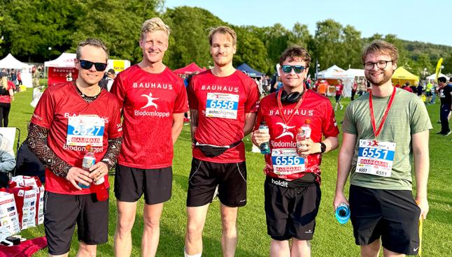 Fem infotivare på rad efter att ha sprungit Blodomloppet